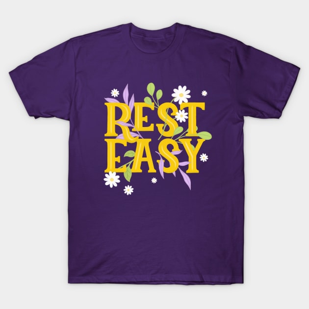 Rest Easy Cottagecore T-Shirt by KitCronk